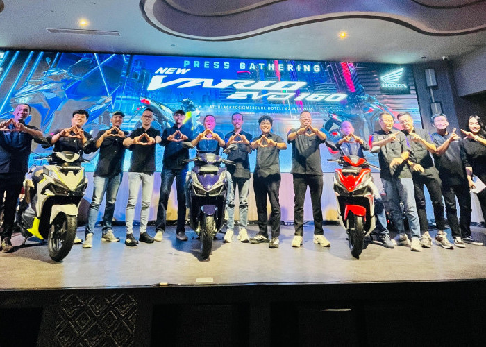 Target Terjual 1.000 Unit per Bulan, Astra Motor Bengkulu Optimistis New Honda Vario Evo 160 Sukses di Pasaran