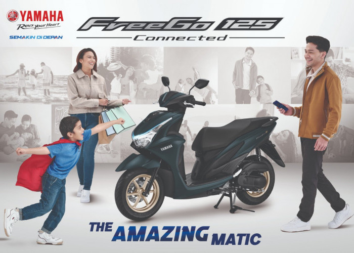 Miliki Bagasi Terbesar dan Fitur Y-Connect, Yamaha FreeGo 125 Connected Jadi Primadona Keluarga Muda Indonesia