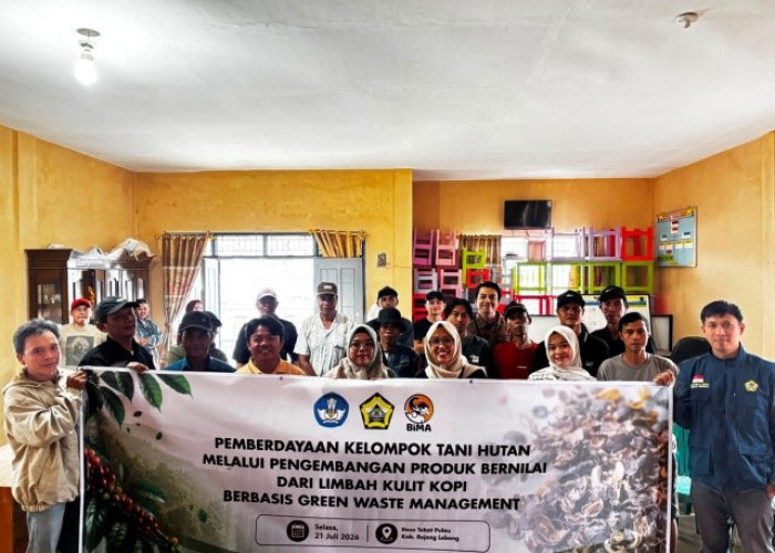 Universitas Bengkulu Dampingi Petani Hutan, Ubah Limbah Kulit Kopi Menjadi Produk Bernilai Ekonomi