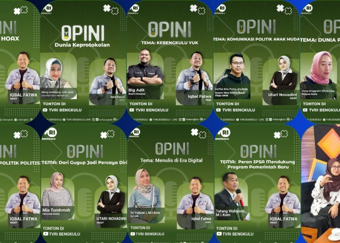 Kolaborasi IPSA Bengkulu dan TVRI di Program Opini: Sajikan Pembicara Profesional dan Inspiratif