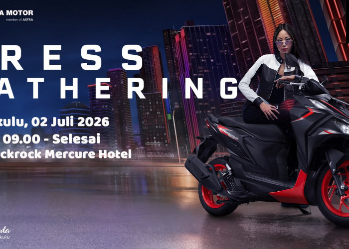 Press Gathering Vario Evo 160 Digelar di Bengkulu, Tawarkan Desain Sporty dan Performa Lebih Bertenaga