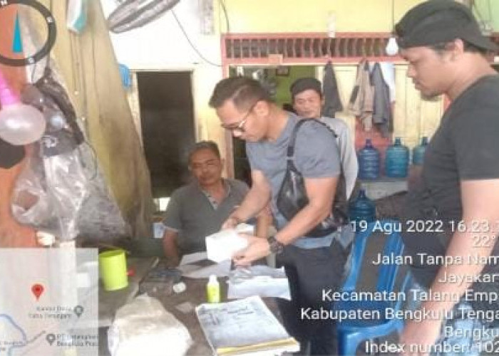 Polda Bengkulu Tangkap Bandar Judi 