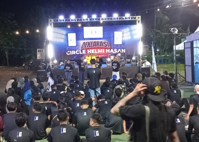 DPW PAN Bengkulu Deklarasikan Circle Helmi Hasan, Pemuda Pendukung Helmi Hasan Gubernur