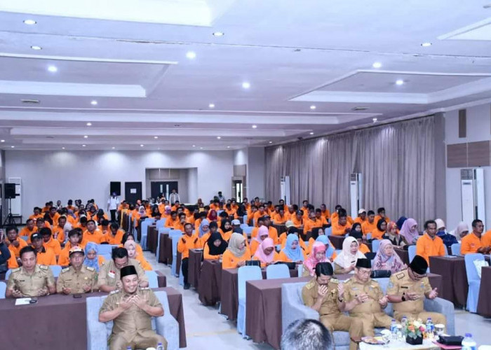 Ratusan Relawan Bencana Ikuti Pelatihan dari BPBD Kota Bengkulu
