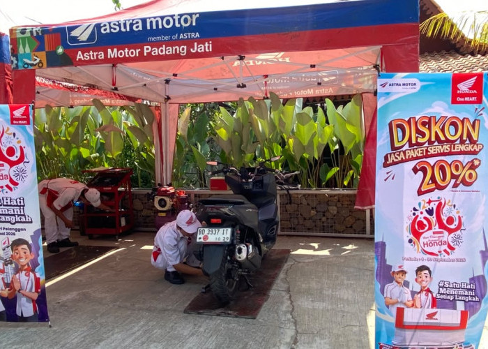 Rayakan Hari Pelanggan Nasional, Astra Motor Bengkulu Berikan Diskon Jasa Servis 20 Persen