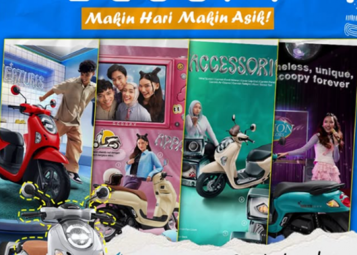 Makin Hari Makin Asik, Honda Scoopy Siap Temani Perjalanan dan Gaya Nongkrong Kamu