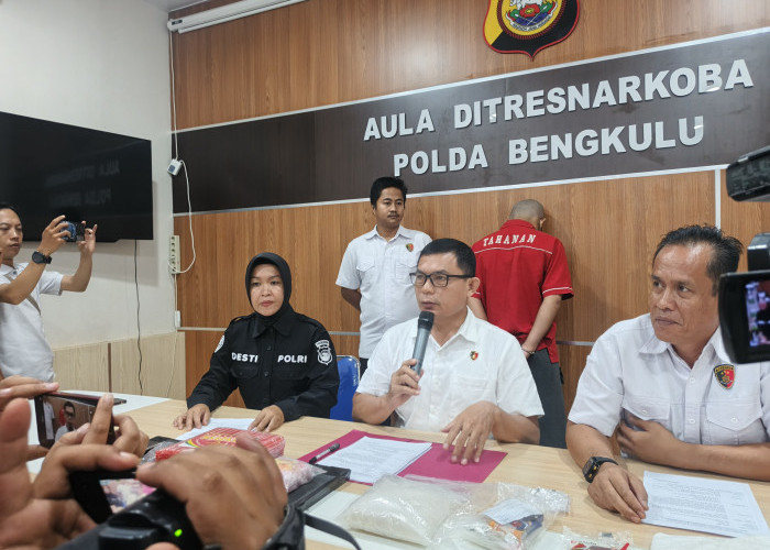 ?Simpan 1,3 Kg Sabu Didalam Karung,  Warga Kota Bengkulu Kembali Ditangkap Polisi