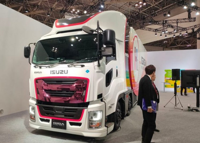 Tak Mau Kalah, Isuzu Luncurkan Truk Hidrogen di Japan Mobility Show 2023