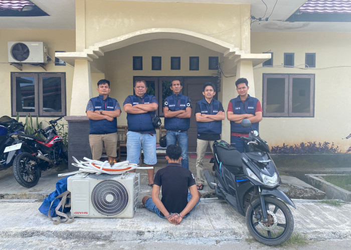 Nekat Mencuri Outdoor AC Sekolah, Mahasiswa di Bengkulu Diringkus Polisi