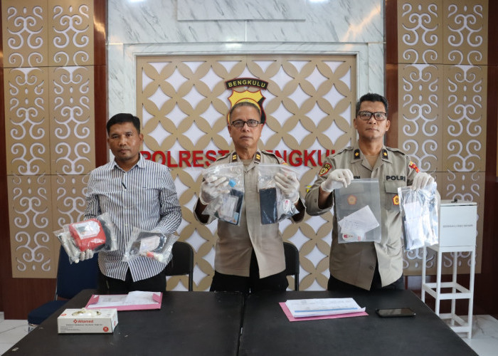 Selama Januari 2026, Satresnarkoba Polresta Bengkulu Ungkap Enam Kasus Narkoba