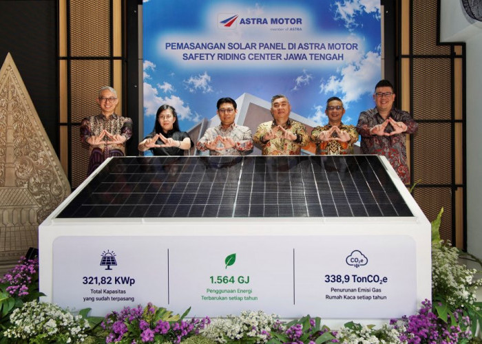 HUT ke-56, Astra Motor Perkuat Pemanfaatan Energi Bersih melalui Solar PV di Astra Motor Safety Riding Center 