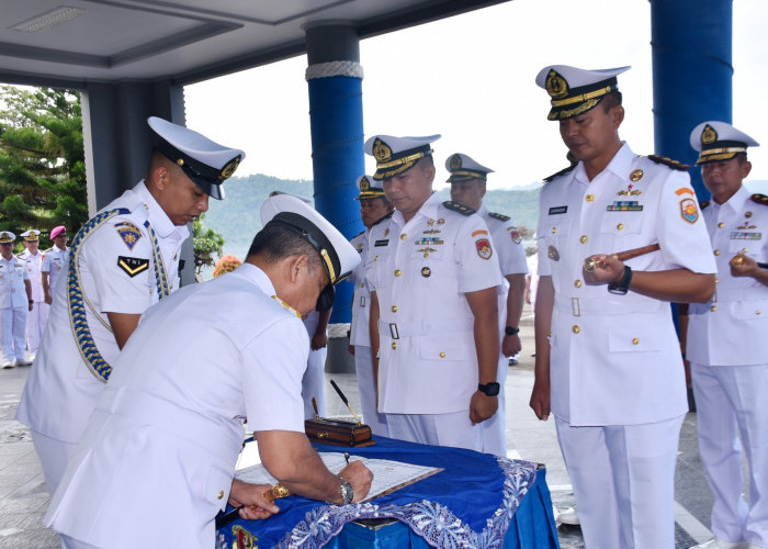 Danlanal Bengkulu Dijabat Letkol Laut (P) Nurwahidin 