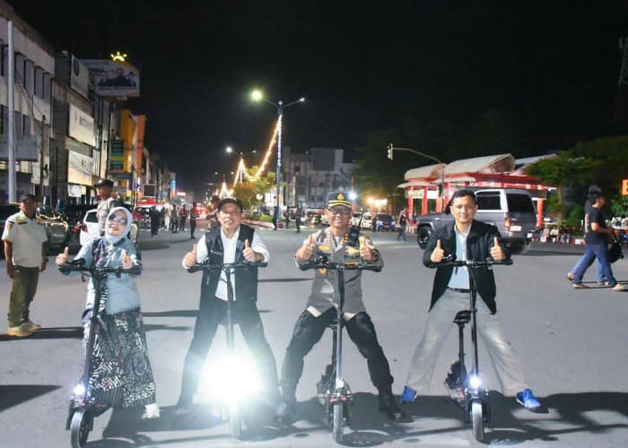 Jalan Soeprapto Dipercantik, Pemkot Bengkulu Hadirkan Cahaya Lewat Program 'Bengkulu-ku Terang Benderang'