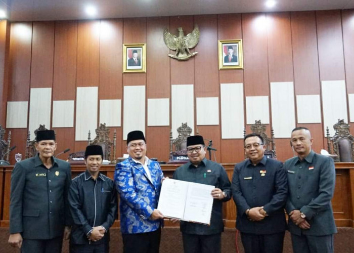 APBD Kota Bengkulu 2025 Disahkan, Nilainya Rp1,3 Triliun