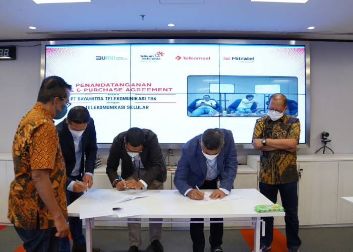 Telkomsel Alihkan Kepemilikan 16.050 Unit Menara Telekomunikasi kepada  Mitratel