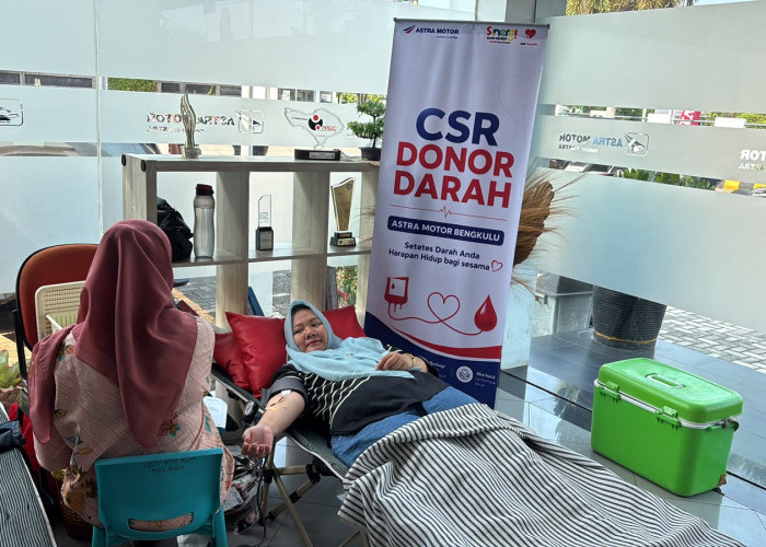 Astra Motor Bengkulu Gelar Donor Darah sebagai Wujud Kepedulian di Hari Pelanggan