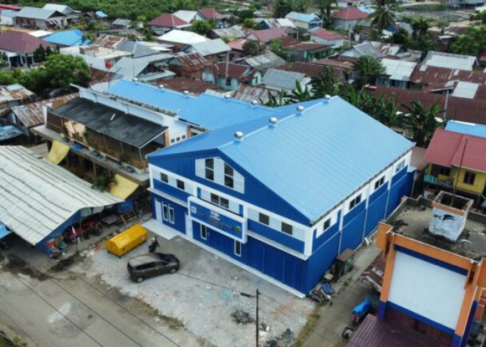 Pasar Jangkar Mas Pulau Baai Selesai Dibangun, Pedagang Siap Isi Puluhan Kios