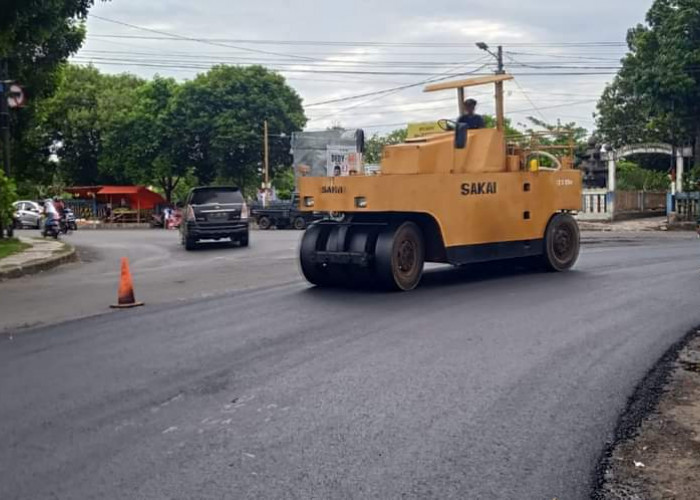 Program Seribu Jalan Mulus, Pemkot Bengkulu Aspal Jalan Simpang Kampung Bali