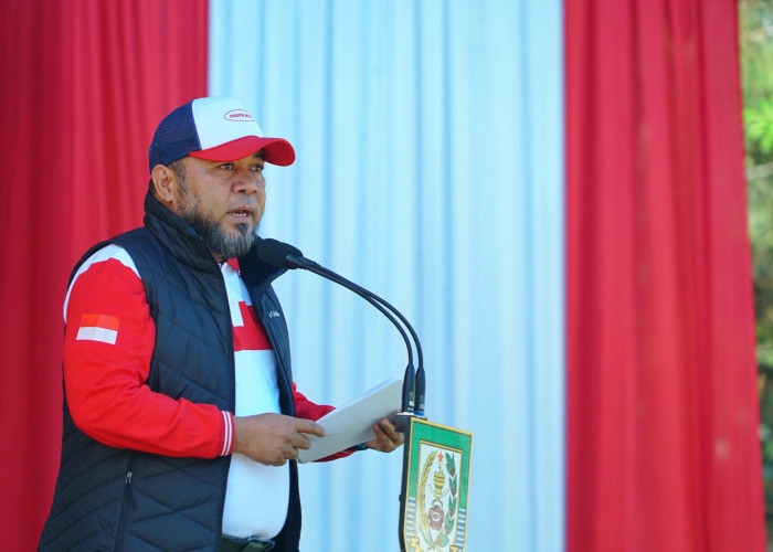 Gubernur Helmi Hasan Serukan Kibarkan Merah Putih Serentak
