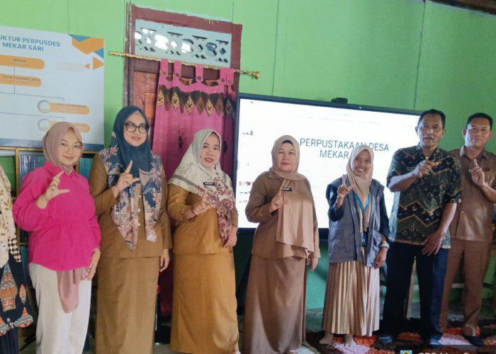 Raih Skor Tinggi 810, Perpusdes Mekar Sari Padang Kedondong Sabet Juara 1 Tingkat Kabupaten Kaur