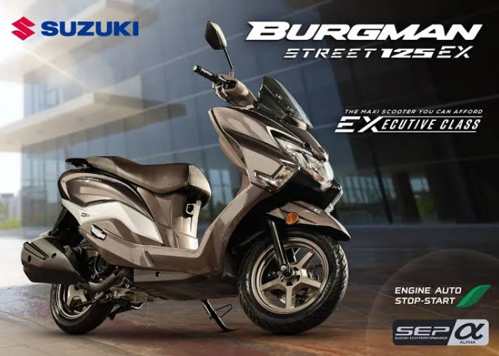 Siap Tantang Yamaha Lexi, Inilah Spesifikasi Matic Suzuki Burgman Street 125EX 