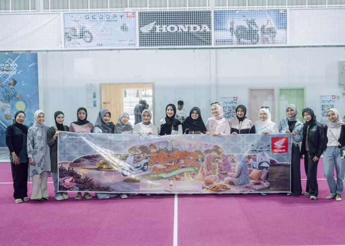 Hijabers Bengkulu Gelar Serenity Ride dan Rolling City 