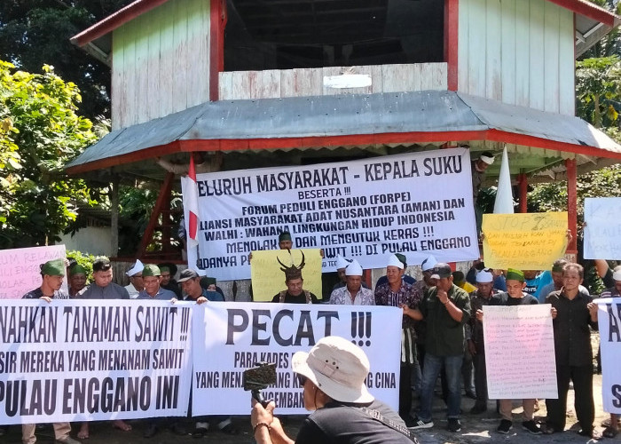 Masyarakat Adat Tolak  Budidaya Sawit di Pulau Enggano