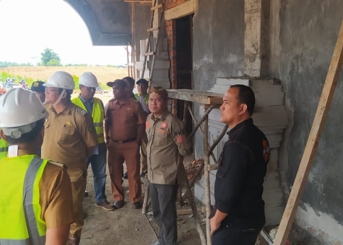 DPRD Kota Bengkulu Sidak Proyek Pembangunan Balai Kota