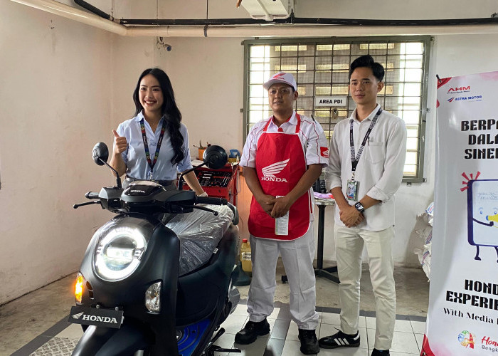 Jaminan Aman dan Nyaman, Seluruh Motor Honda di Astra Motor Bengkulu Wajib Lewati PDI