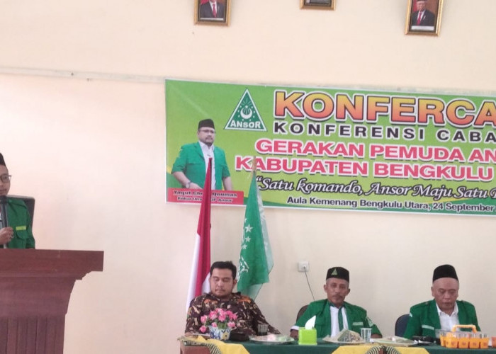 Ramadiandri Resmi Jabat Ketua PC GP Ansor Bengkulu Utara