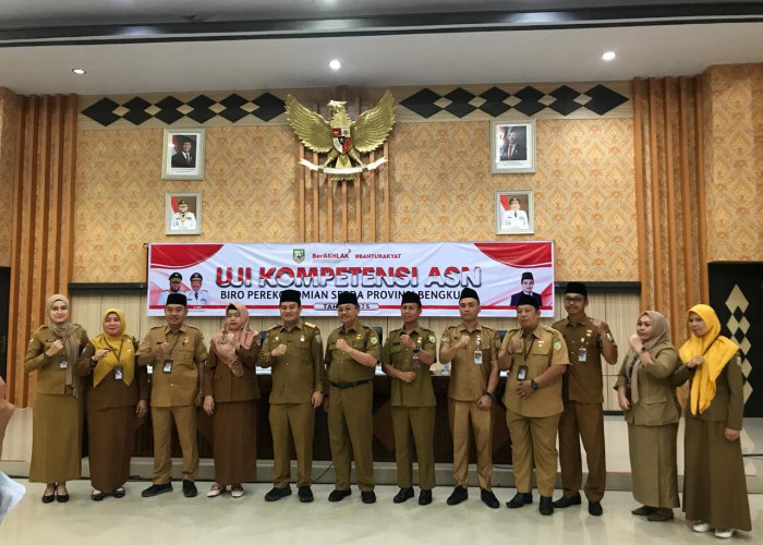 Kinerja ASN Biro Perekonomian Setda Provinsi Bengkulu di Evaluasi, 39 ASN Ikuti Uji Kompetensi