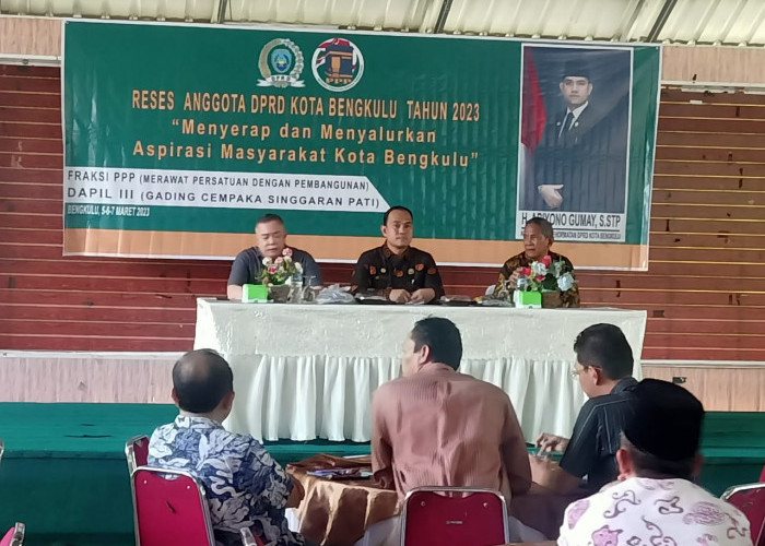 Reses DPRD Kota Bengkulu Ariyono Gumay, Masyarakat Minta Evaluasi Nilai Setoran Parkir