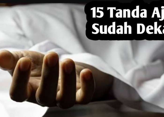 15 Tanda Ajal Sudah Dekat, Bisa Dilihat 40 Hari Sebelum Kematian Menjemput