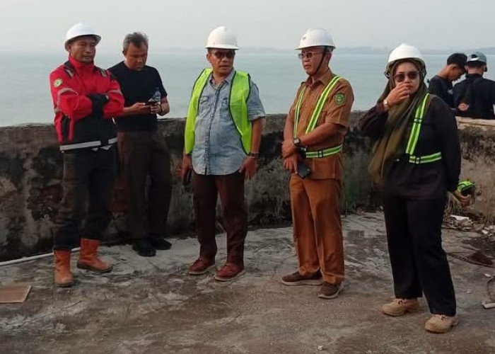 Kejari Bengkulu Tinjau Pembangunan Kantor Wali Kota di Eks Mess Pemda