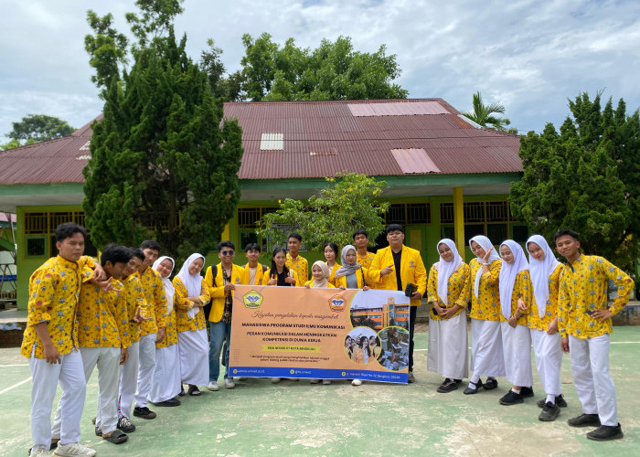 Mahasiswa Ilmu Komunikasi Unived Gelar Pengabdian Masyarakat ke SMAN 7 Kota Bengkulu 