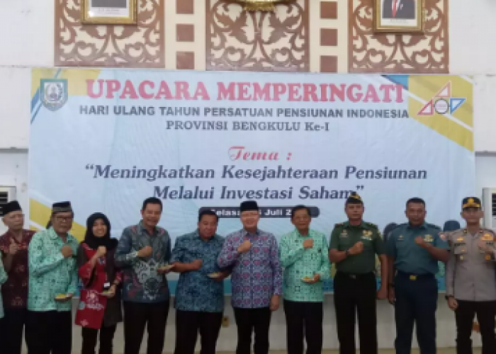 Pemprov Bengkulu Peringati HUT Persatuan Pensiun Indonesia ke 1