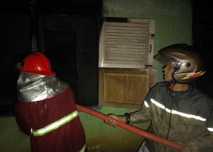  Rumah Lansia di Muara Pulutan Ludes Terbakar, Diduga Akibat Korsleting Listrik
