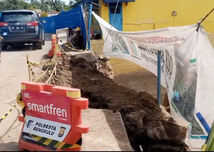 Sempat Amblas, Jalan Alternatif Tanjung Agung Kembali Normal, BWSS Pastikan Akses Terbuka