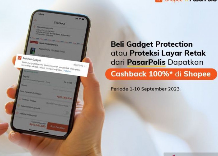 Beli Handphone di E-commerce Shopee Dapat Proteksi Asuransi PasarPolis