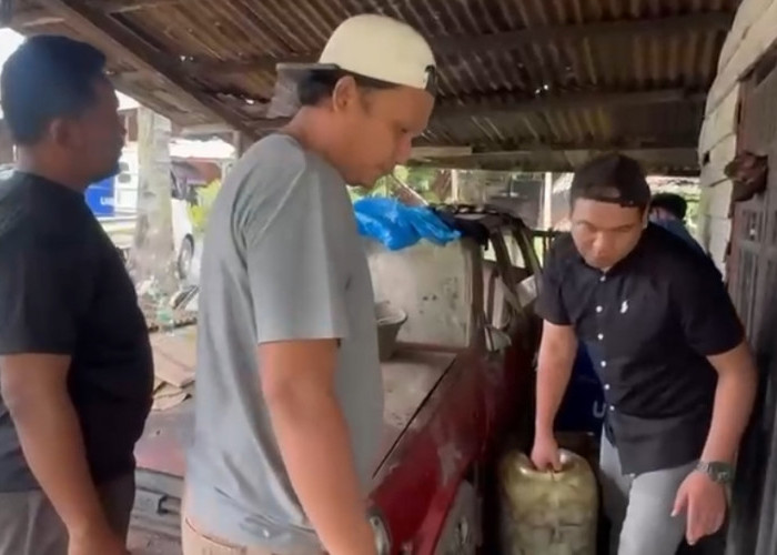  Estafet Antre SPBU Pakai Barcode Berbeda, Pengunjal Bio Solar di Bengkulu Tengah Diciduk