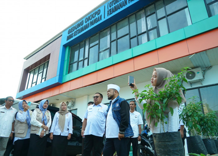 Sidak ke Dinas Ketahanan Pangan, Gubernur Bengkulu Soroti Ketiadaan Lahan dan Minimnya Anggaran Cadangan Beras