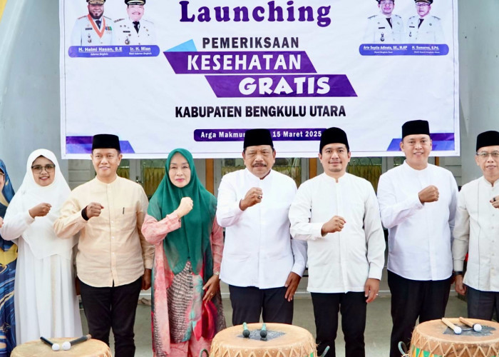 Wagub Mian Launching Program Kesehatan Gratis Untuk Masyarakat Bengkulu Utara