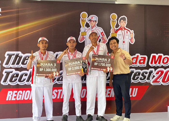 Irpan Wibowo Jadi Teknisi Terbaik TSC 2026 Astra Motor Bengkulu, Siap Juara di Ajang Nasional