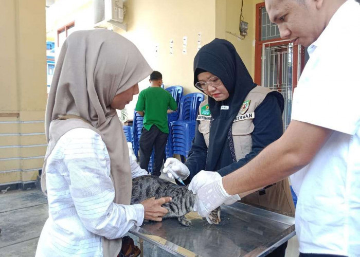 Peringati Hari Rabies Sedunia, Pemprov Bengkulu Gelar Vaksinasi dan Pemeriksaan Kesehatan Hewan