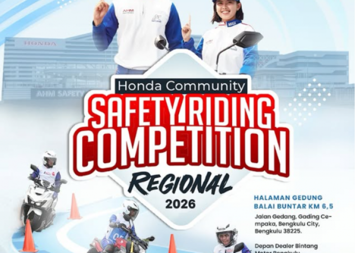 Astra Motor Bengkulu Siap Gelar Honda Community Safety Riding Competition Regional 2026