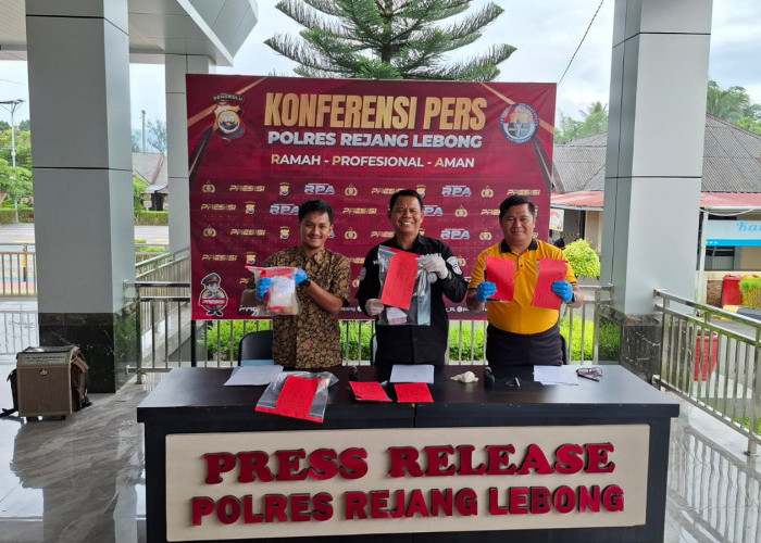 Operasi Dua Pekan, Polres Rejang Lebong Bongkar 5 Kasus Narkoba dan Ringkus 7 Tersangka
