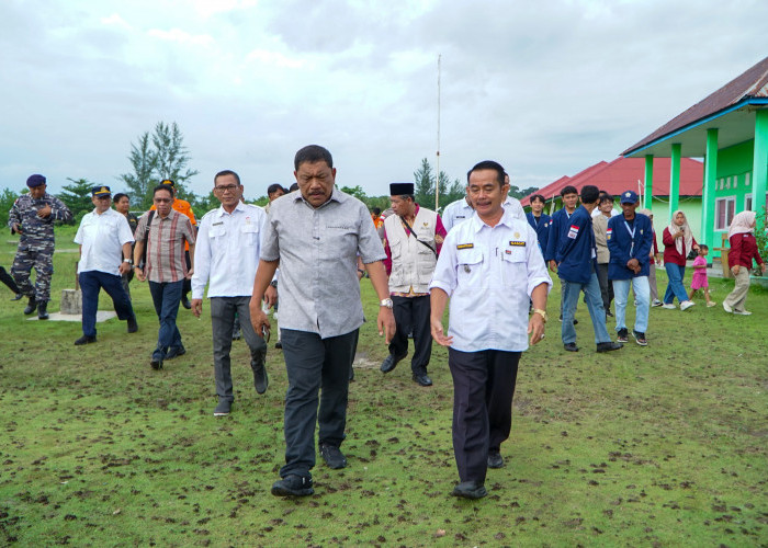 Wagub Bengkulu Tinjau SMA N 6 Pulau Enggano, Dorong Percepatan Perbaikan Fasilitas Pendidikan