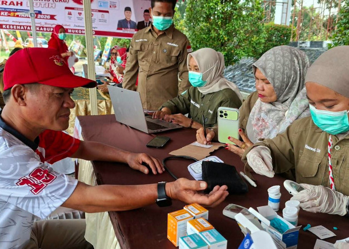 Puluhan Ribu Warga Mukomuko Belum Manfaatkan Cek Kesehatan Gratis