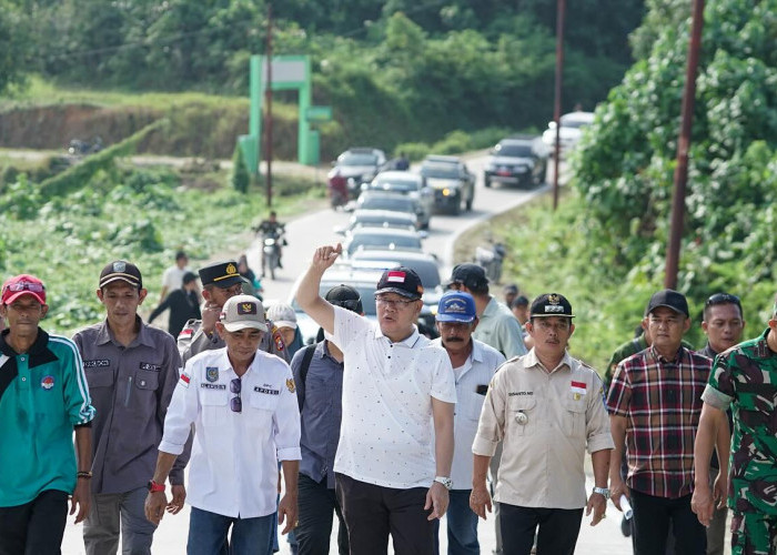 Gubernur Rohidin Mersyah Kunjungan Proyek Strategis Nasional (PSN) di Pulau Enggano 