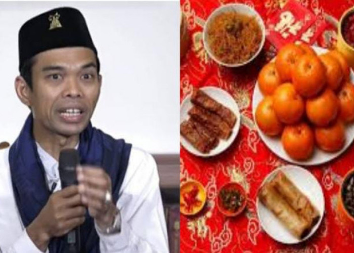 Bagaimana Hukum Menerima dan Memakan Hidangan Imlek? Ustaz Abdul Somad Tegaskan Ini